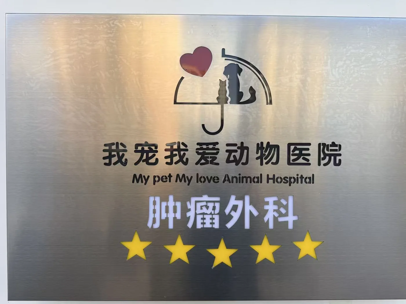 滨江店肿瘤外科牌匾照片